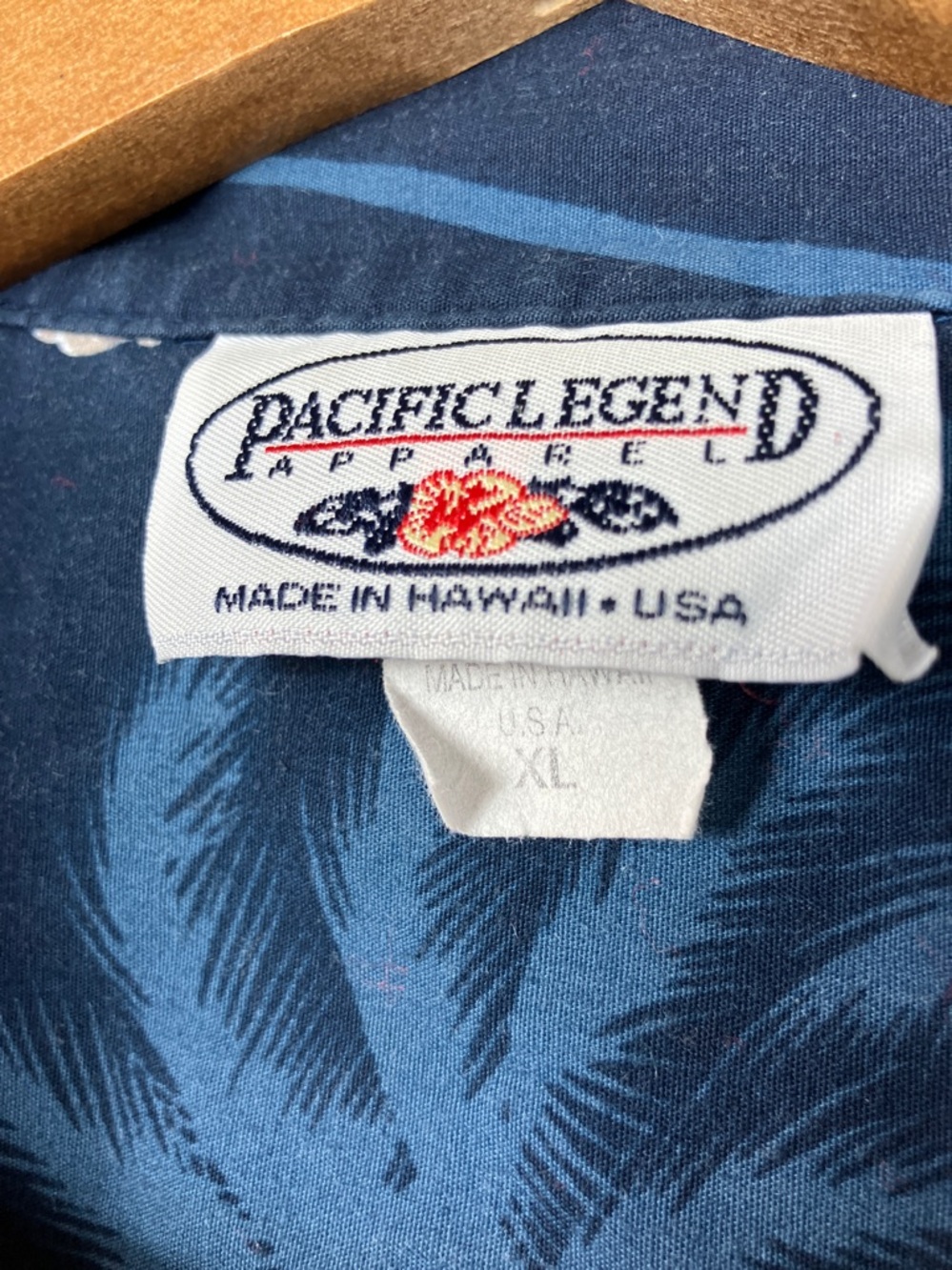🌴☀️Authentic Blue Hawaiian Button Shirt by Pacific Legend XL 📦4.99 SHIPPING - Picture 2 of 13
